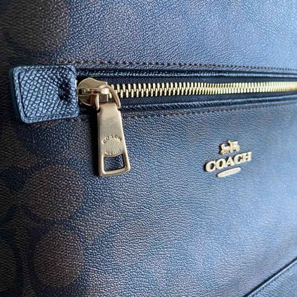 Coach Kenley Backpack In Signature Canvas - Picture 8 of 9